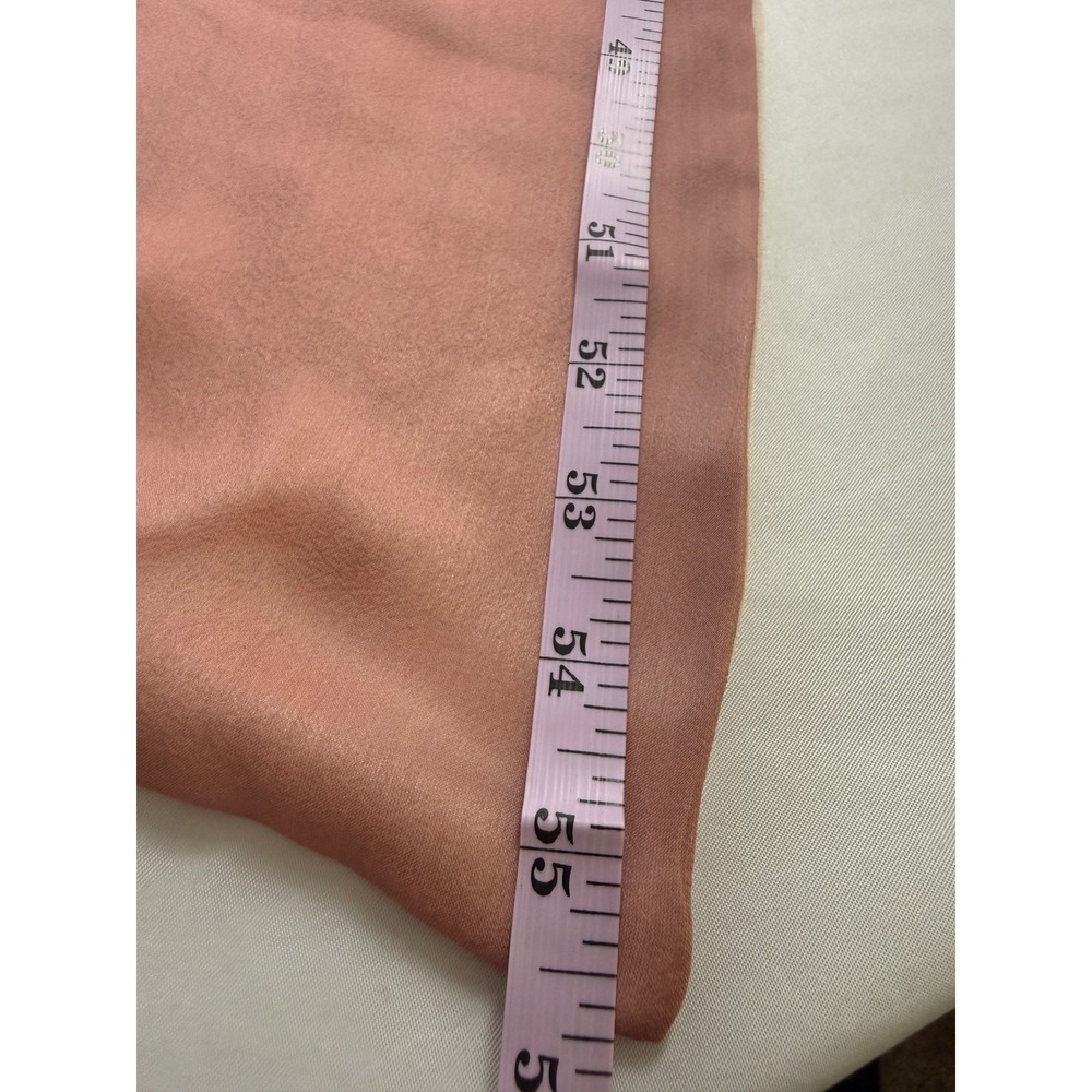 Ralph Lauren Collection Purple Label Silk Scarf Pink Cream Made in Japan - Picture 5 of 14